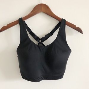 Athleta Advance Sports Bra Black 32DD